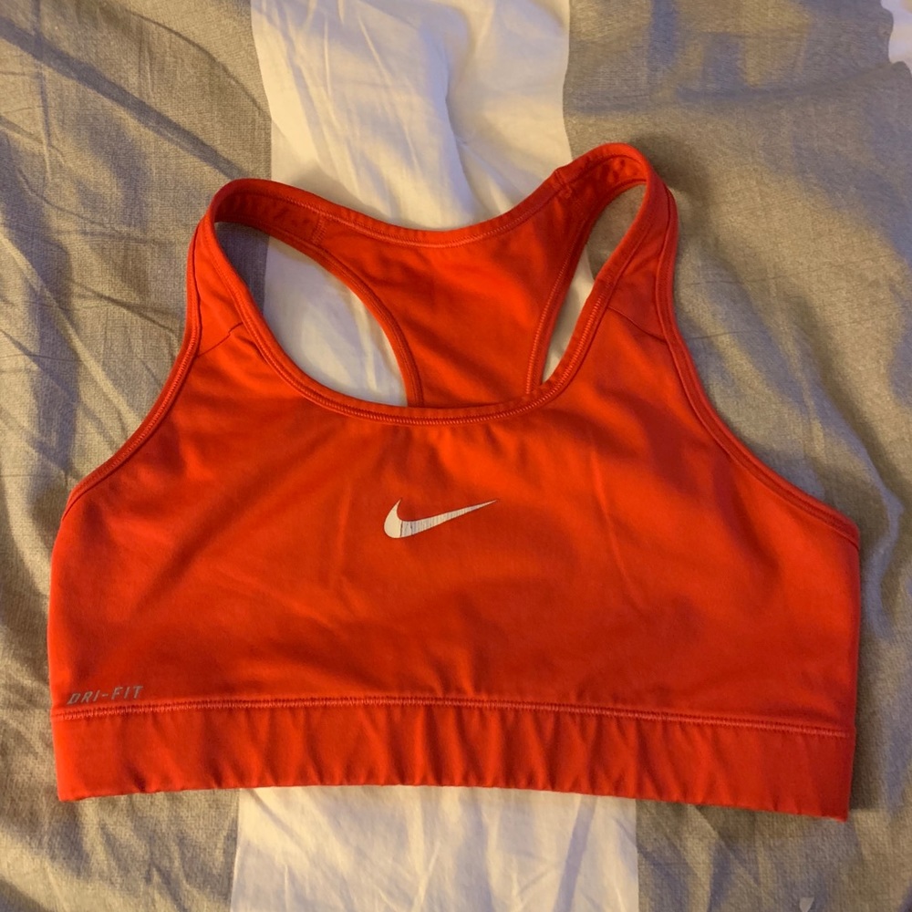 Nike Dryfit Sports Bra Red
